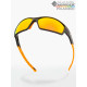 Очки поляризационные Tagrider N25-45 Gold Red Mirror в чехле