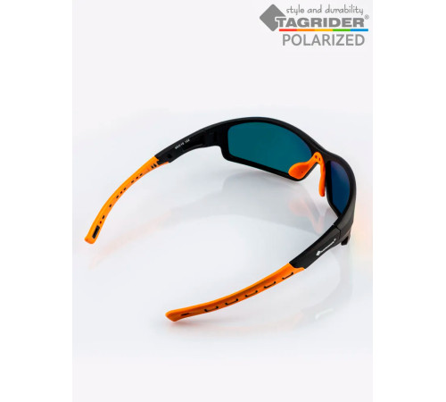 Очки поляризационные Tagrider N25-45 Gold Red Mirror в чехле