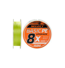 Шнур плетеный Select Basic PE X8 150m (салатовый) #1.0/0.14mm 18LB/8.2kg