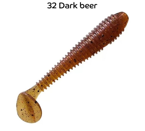 Силиконовая приманка Crazy Fish Vibro Fat 3.2" 73-80-32-6, цвет #32, 5 шт.