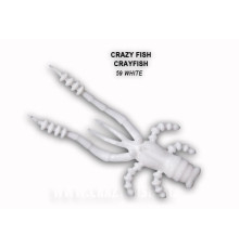 Силиконовая приманка Crazy Fish Crayfish 1.8" 26-45-59-6, цвет #59, 8 шт.