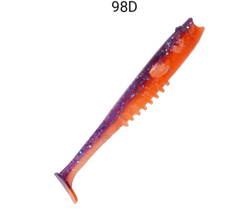 Силиконовая приманка Crazy Fish Nano Minnow 2.8" 53-70-98d-6, цвет #98d, 5 шт.