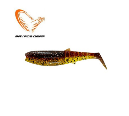Приманка мягкая Savage Gear Cannibal Shad 17,5cm 52g Motoroil UV 2pcs