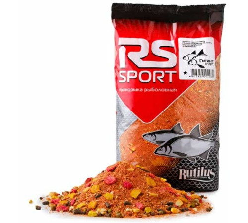 Прикормка RS Sport Гигант (красная) 1кг