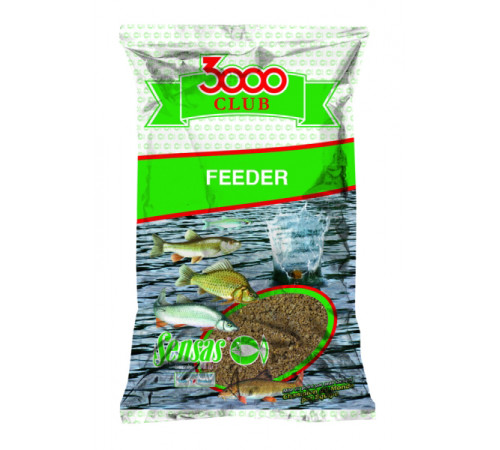 Прикормка Sensas 3000 Club Feeder 1 кг (светлая)