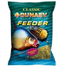 Прикормка Dunaev Classic Фидер Лещ (коричневая) 0.9 кг