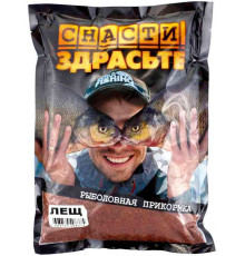 Прикормка Снасти Здрасьте Лещ 0.8 кг (красная)