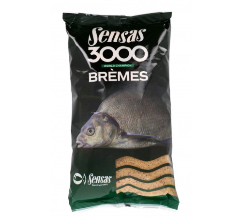 Прикормка Sensas 3000 Bremes 1 кг (Лещ)