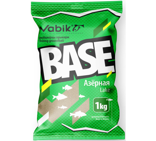 Прикормка Vabik Base Озерная (серо-коричневая) 1кг