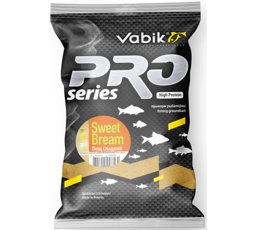 Прикормка Vabik PRO Sweet Bream (лещ сладкий, светлая) 1кг