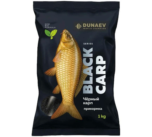 Прикормка Dunaev Black Series Carp (черный карп) 1кг