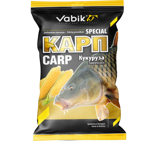 Прикормка Vabik Special Карп Кукуруза (желтая) 1кг
