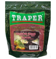 Добавка Traper Atraktor Czerwone robaki 250г (красные черви)