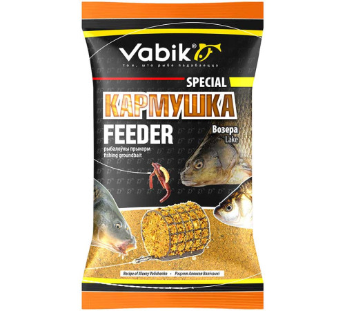 Прикормка Vabik Special Фидер Озеро (светло-коричневая) 1кг