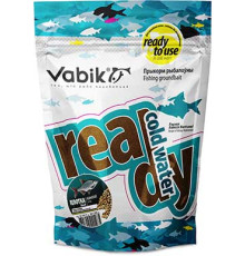 Прикормка увлажненная Vabik READY COLD WATER Плотва Конопля (коричневая) 750г