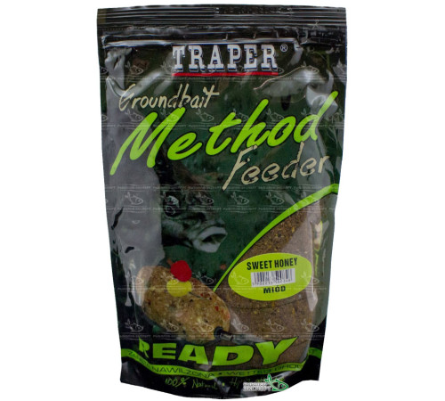 Прикормка Traper Method Feeder Ready Miod 750 г (мед, готовая)