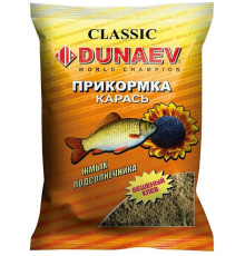Прикормка Dunaev Classic Карась Жмых Подсолнечника (коричневый) 0.9 кг