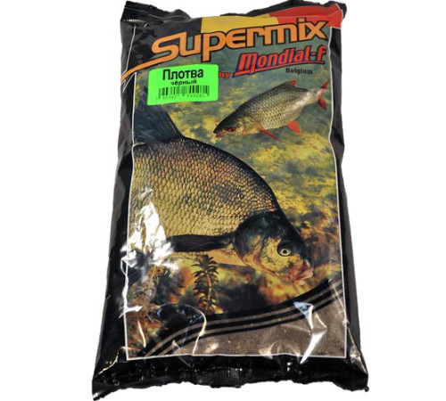 Прикормка Mondial-F Supermix Roach Black 1 кг (Плотва, черная)