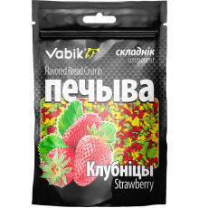 Компонент для прикормки Vabik PRO Печиво Микс Клубника 35 г