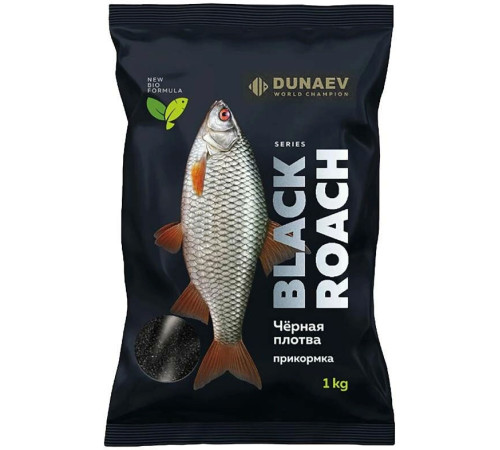 Прикормка Dunaev Black Series Roach (черная плотва) 1кг