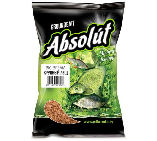 Прикормка Absolut Крупный лещ (светлая) 750 г