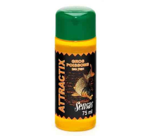 Ароматизатор Sensas Attractix Carp 0.075л (Карп)