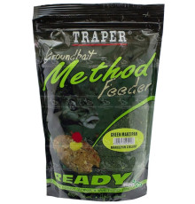 Прикормка Traper Method Feeder Ready Marcepan Zielony 750 г (марципан, готовая)