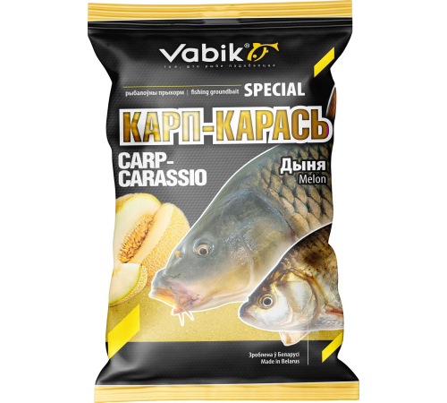 Прикормка Vabik Special Карп-Карась Дыня (жёлтая) 1кг