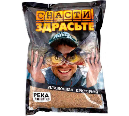 Прикормка Снасти Здрасьте Река 0.8 кг (светлая)