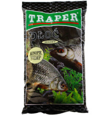 Прикормка Traper Sekret Płoć Konopie 1кг (плотва, конопля)