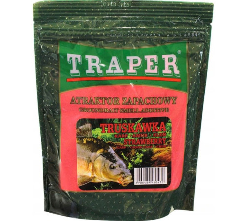 Добавка Traper Atraktor Truskawka 250г (клубника)