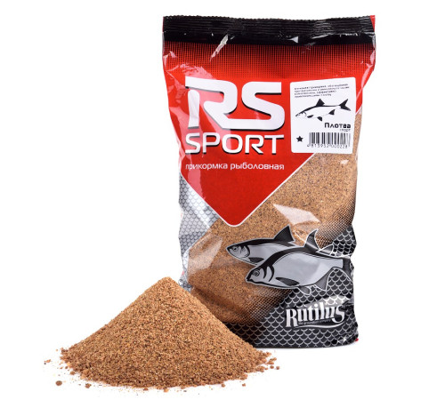 Прикормка RS Sport Плотва (коричневая) 1кг