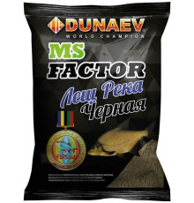Прикормка Dunaev MS Factor Лещ Река (черная) 1кг