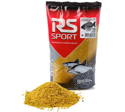 Прикормка RS Sport Метод Sweet Corn (кукуруза, желтая) 1кг