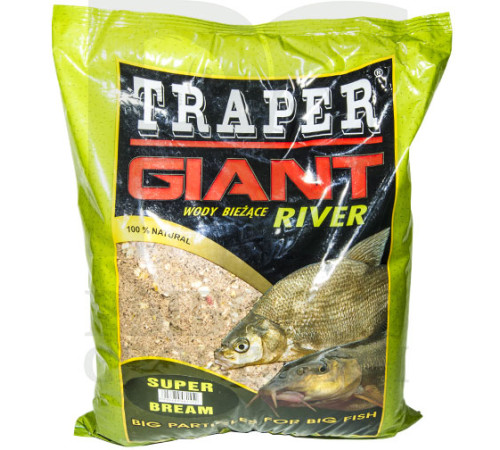 Прикормка Traper Giant River Super Bream 2.5 кг (река, лещ)