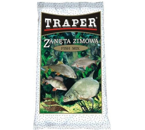 Прикормка зимняя Traper Fish Mix 0.75 кг (рыбная смесь)