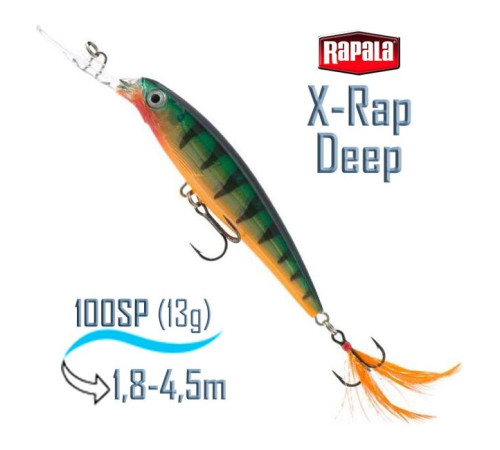 Воблер RAPALA X-Rap Deep 10, P