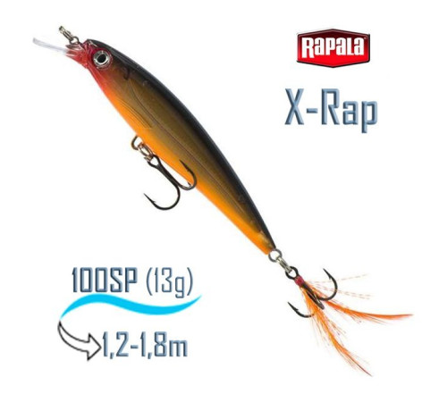 Воблер RAPALA X-Rap 10, G