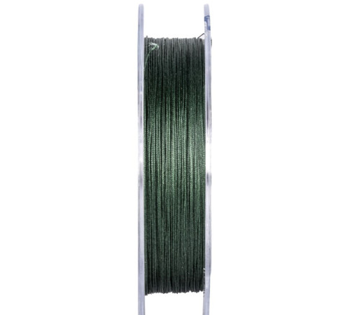 Плетеная леска Шок-лидер плетеный Feeder Concept Flat Method х8 SHOCK LEADER Dark Green 100м,  0.25мм