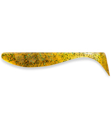 Силиконовая приманка FishUp WIZZLE SHAD 3" 036 - Caramel/Green & Black, 8шт, виброхвост