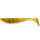 Силиконовая приманка FishUp WIZZLE SHAD 3" 036 - Caramel/Green & Black, 8шт, виброхвост