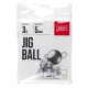 Груз-головки Lucky John Pro Series JIG BALL разборные, 3гр, 5шт.