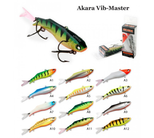 Воблер AKARA VIB-MASTER 70 цвет A1
