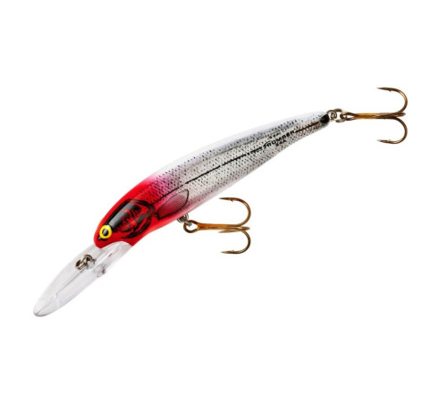 Воблер Pradco Bomber DEEP LONG A 89F, цвет Silver Flash/Red Head/White, 10,6 гр.