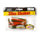 Силиконовые приманки Lucky John Pro Series SLIM SHAKER 3,0in T56, 9шт, виброхвост