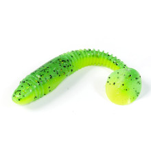 Силиконовые приманки Lucky John Pro Series TIOGA FAT 3.9in T18, 5шт, виброхвост