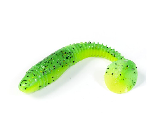 Силиконовые приманки Lucky John Pro Series TIOGA FAT 3.9in T18, 5шт, виброхвост
