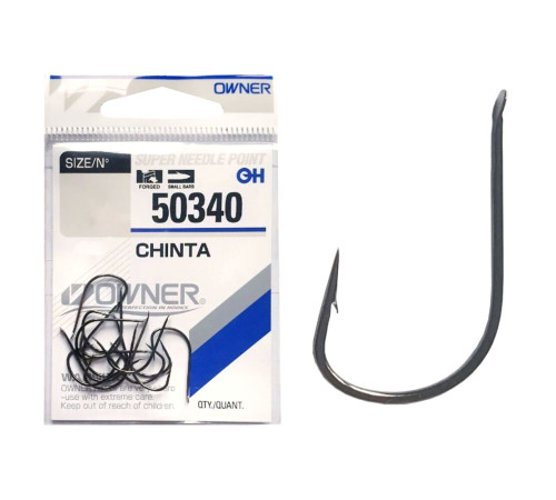 Крючки Owner CHINTA сер. 50340, размер 10, 17шт