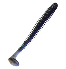 Силиконовая приманка Crazy Fish VIBRO WORM 4.0" 50d, 5шт, виброхвост