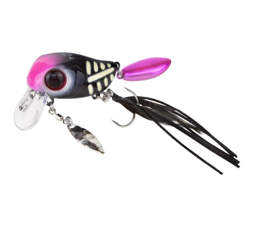 Воблер крэнк Jackall MICRO TAPPY 54F honebone black, 4.8 гр.